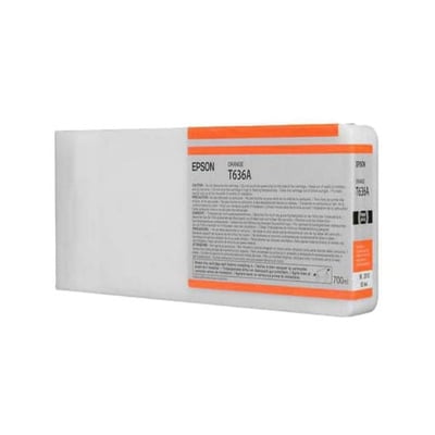 Cartucho de tinta Original Epson T636A Naranja Alta Cap.