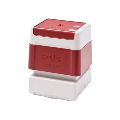 Estrutura Carimbo Brother 40mm x 40mm Vermelho