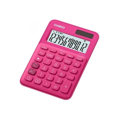 Calculadora de Oficina Casio MS-20UC Fucsia