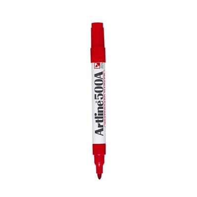 Marcadores de Pizarra Blanca Artline 500 Rojo 12un