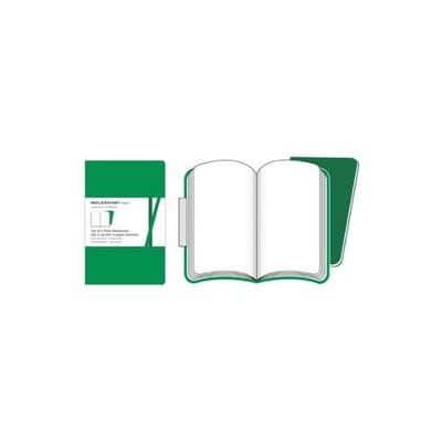 Volant de Bolso Liso Moleskine Verde - 2un