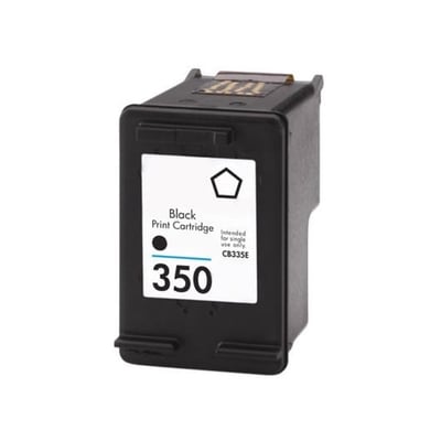 Cartucho de tinta reciclado HP 350 (CB335E) negro