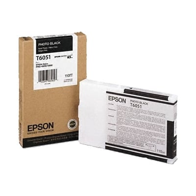 Cartucho de tinta Original Epson T6051 Negro