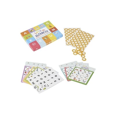 Jogo Loto do Alfabeto 