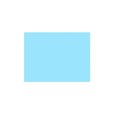 Cartulina 180gr 50x65cm Azul Celeste - 1ud