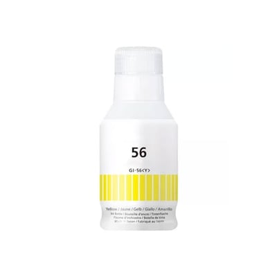 Tinteiro Compatível Canon GI-56 Amarelo