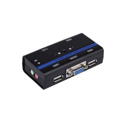 KVM Switch VGA USB PS2 Jack 3.5mm A111-0064
