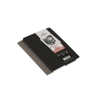 Cuaderno Canson Fino A4 96gr 36F 2un negro / gris