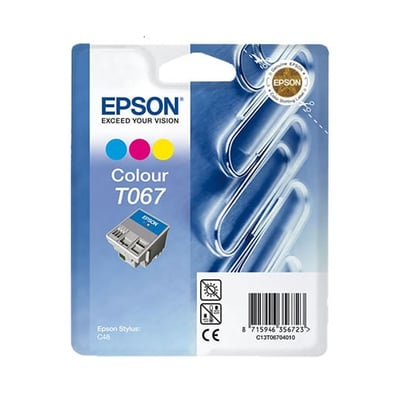 Cartucho de tinta Original Epson T067 Color