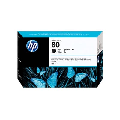 Cartucho de tinta Original HP 80 (C4871A) Negro Alta Capacidad