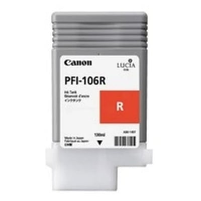 Cartucho de tinta Original Canon PFI-106 Rojo