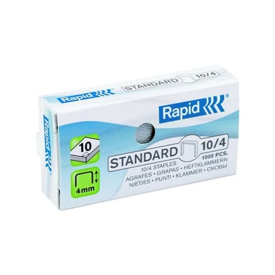 Grapas 10/4 Rapid Cx 1000un Pack 20