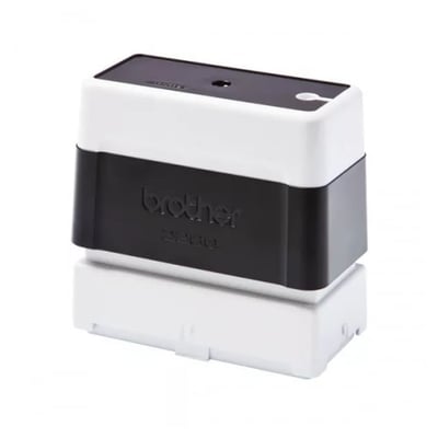 Estrutura Carimbo Brother 22mm x 60mm Preto