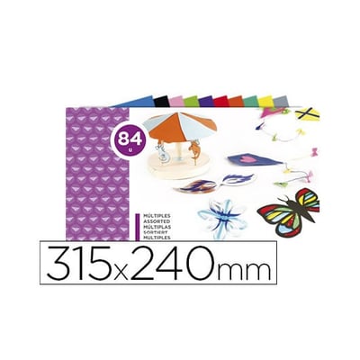 Bloc de Trabajos Manuales Múltiples 84hjs - Pack 12
