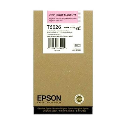 Cartucho de tinta Original Epson T6026 Magenta Claro