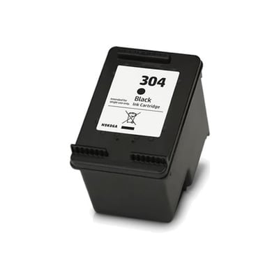 Cartucho de tinta reciclado HP 304 (N9K06A) negro