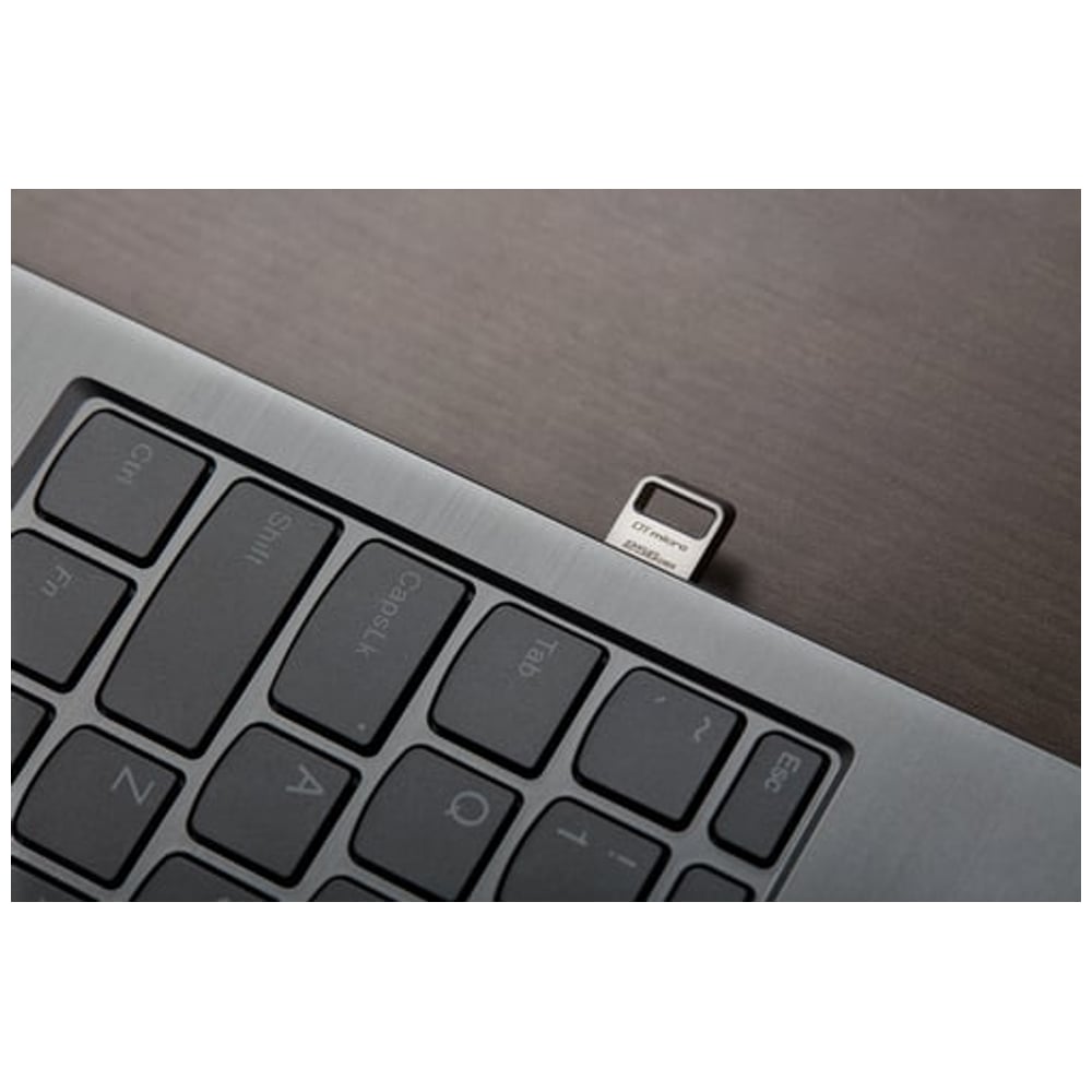 Kingston DataTraveler Micro DTMC3G2 256 GB USB Type-A 3.2 Gen 1 (3.1 Gen 1) Prateado