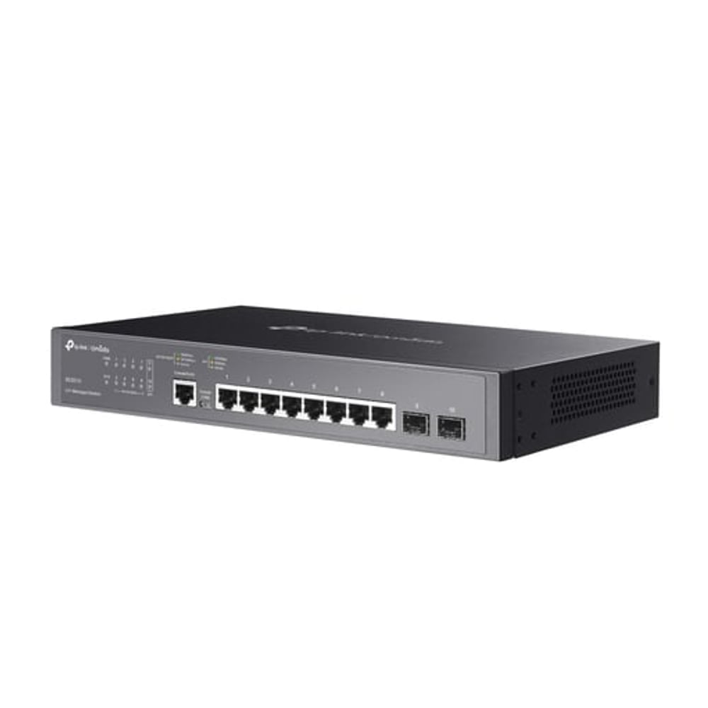 Switch de Rede Gerido TP-LINK Omada SG3210 L2/L3 Gigabit Ethernet 8 Portas 1U