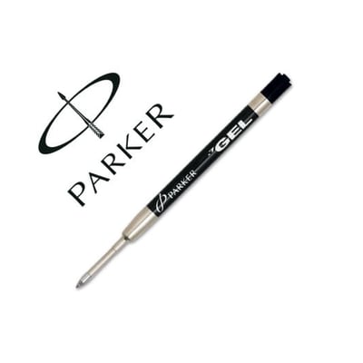 Recarga Parker Media - Tinta de Gel - Negro