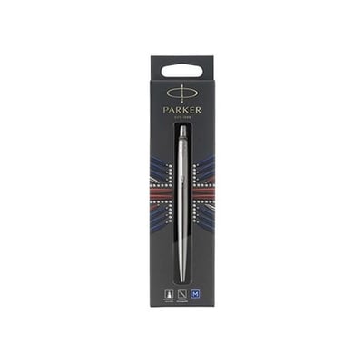 Bolígrafo Parker Jotter Acero CT c/ Clip Plata