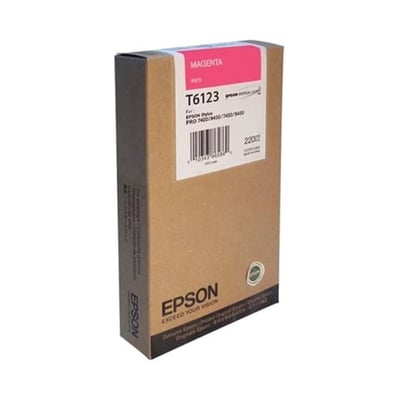 Cartucho de tinta Original Epson T6123 Magenta
