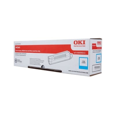 Toner Original OKI MC860 Ciano