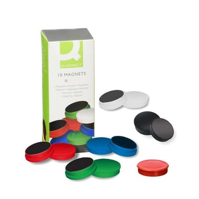 Imán de Señalización 3,5cm Colores Variados - Pack 10