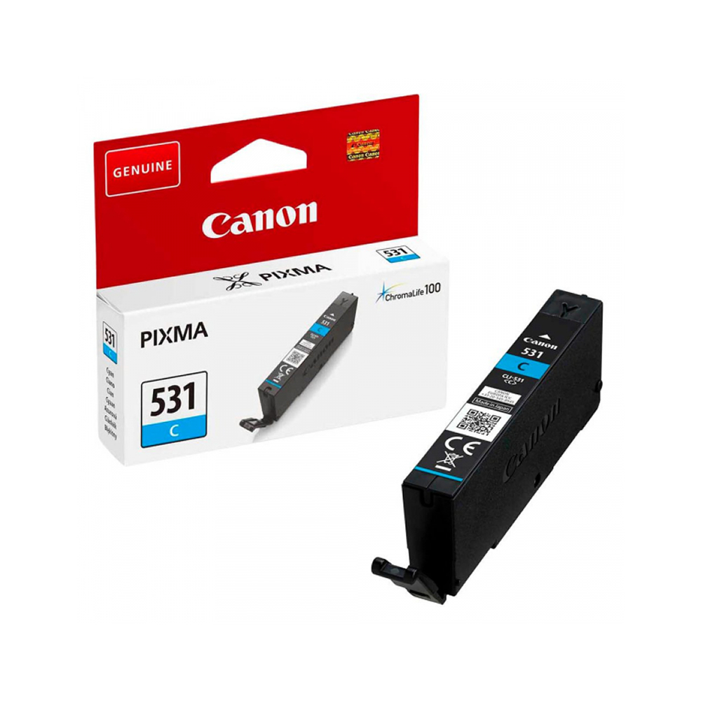 Tinteiro Original Canon CLI-531 Ciano