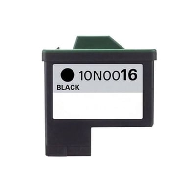 Cartucho de tinta reciclado Lexmark 16 (10N0016) negro