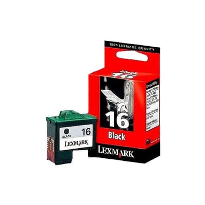 Cartucho de tinta Orig. Lexmark 16 XL (10N0016) Negro