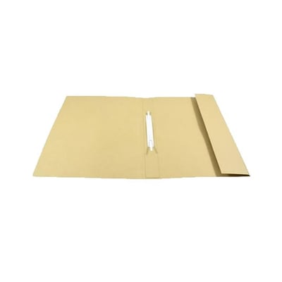 Dossier Cartulina 240g c/Ferragem y Aba Kraft 25un