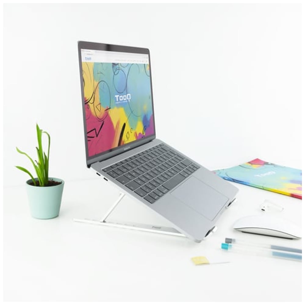 Suporte TooQ para Computadores e tablets Prateado 38,1 cm (15")