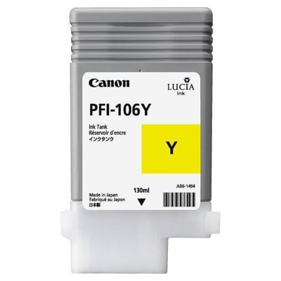 Cartucho de tinta Original Canon PFI-106 Amarillo