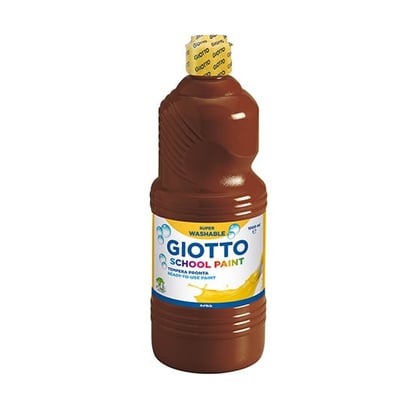 Guache Líquido Giotto Escolar 1L - Marrón