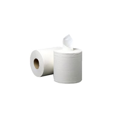 Toalha de Mãos Espiral Folha Dupla 20cm 180mt 6un