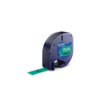 Fita Original Dymo Gravação 19mmx7m Preto/Verde