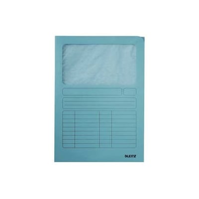 Carpeta Protocolo con Ventana - Azul Cx 100
