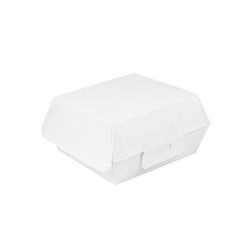 Caixa Hamburguer THEPACK 6,2x12,5x13cm Branco 50un