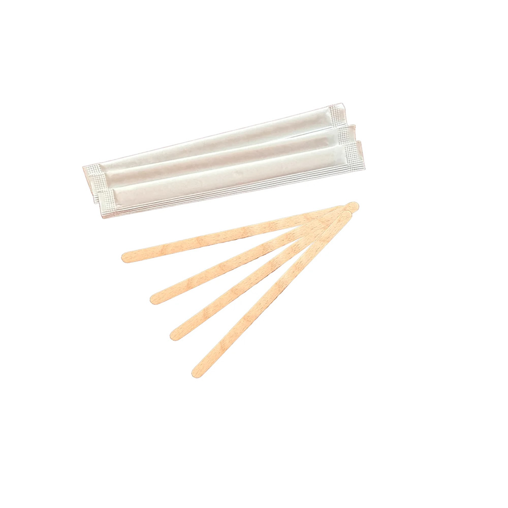 Mexedor Bebidas 11cm Madeira (Emb. Individual) - 1000un