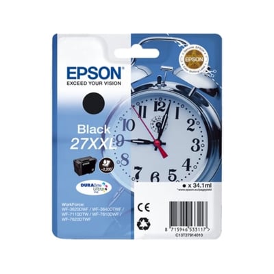 Cartucho de tinta Original Epson 27 XXL Negro