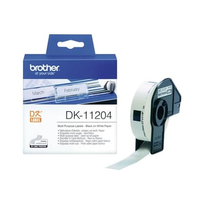 Etiquetas Brother 17x54mm 400un