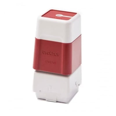 Estrutura Carimbo Brother 20mm x 20mm Vermelho