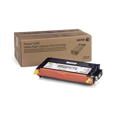Toner Original Xerox Phaser 6280 Amarelo Alta Cap.