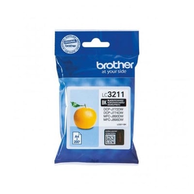 Tinteiro Original Brother LC3211 Preto