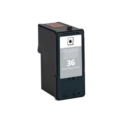 Cartucho de tinta reciclado Lexmark 36 (18C2130E) negro
