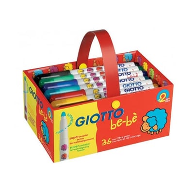 Marcadores Giotto be-bé 36un