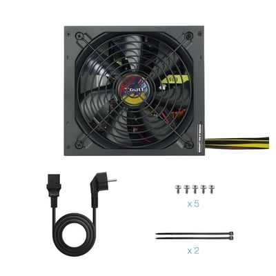 Fonte de Alimentação TooQ APOLO-650SP 650W 20+4 pin ATX