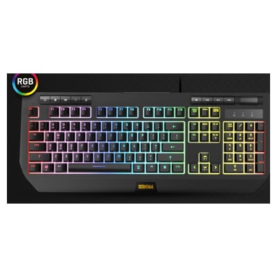 Teclado Krom Gaming Semimecânico Kuma RGB PT