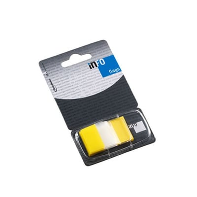 Separador Tape Flags Amarelo - Pack 3