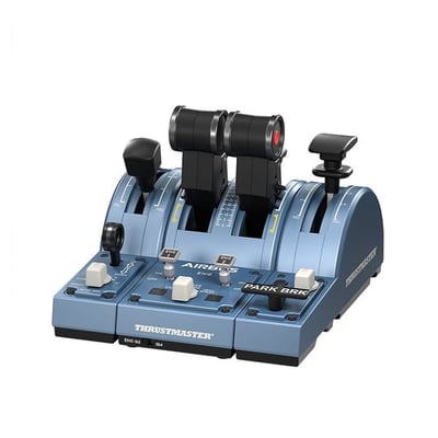 Thrustmaster TCA Captain Pack X Airbus Edition, USB Joystick + alavanca de controlo do motor Analógico PC, Xbox